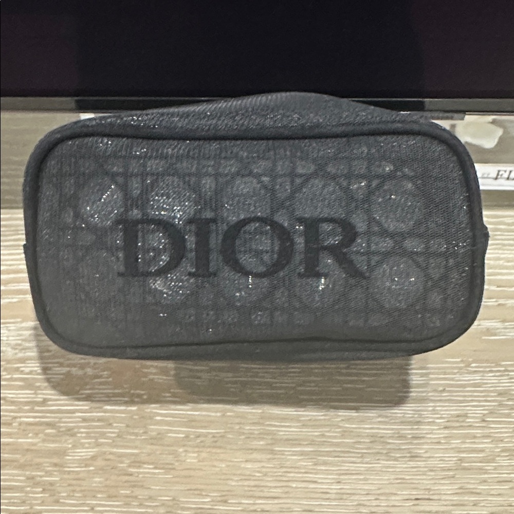 Dior Beauty Black Mesh Cosmetic Bag - GWP